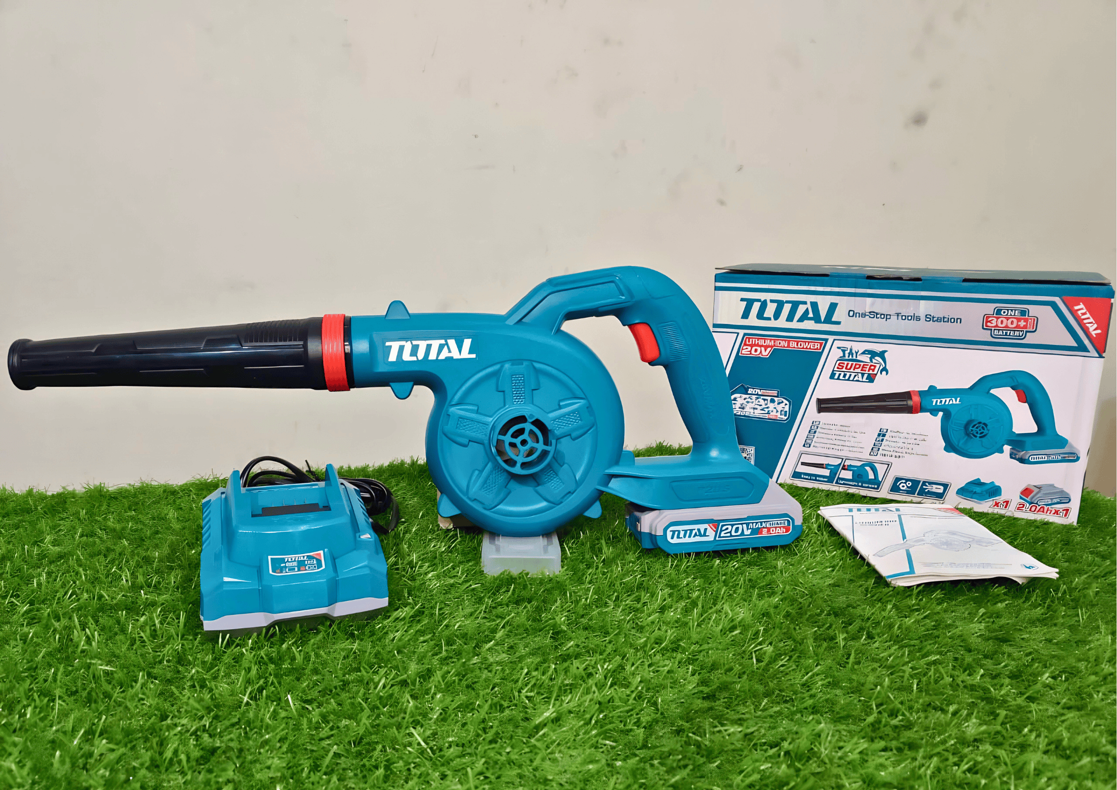 TOTAL 20V Cordless Blower | Lightweight, Compact & Powerful Dust Cleaner