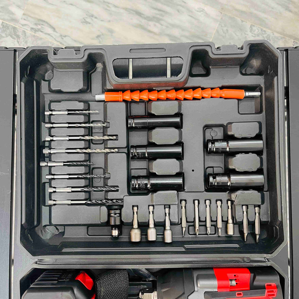 Milwaukee 96V Brushless Impact Wrench – Heavy Duty Cordless Nut Bolt Remover | 600Nm Torque | Dual Battery Kit