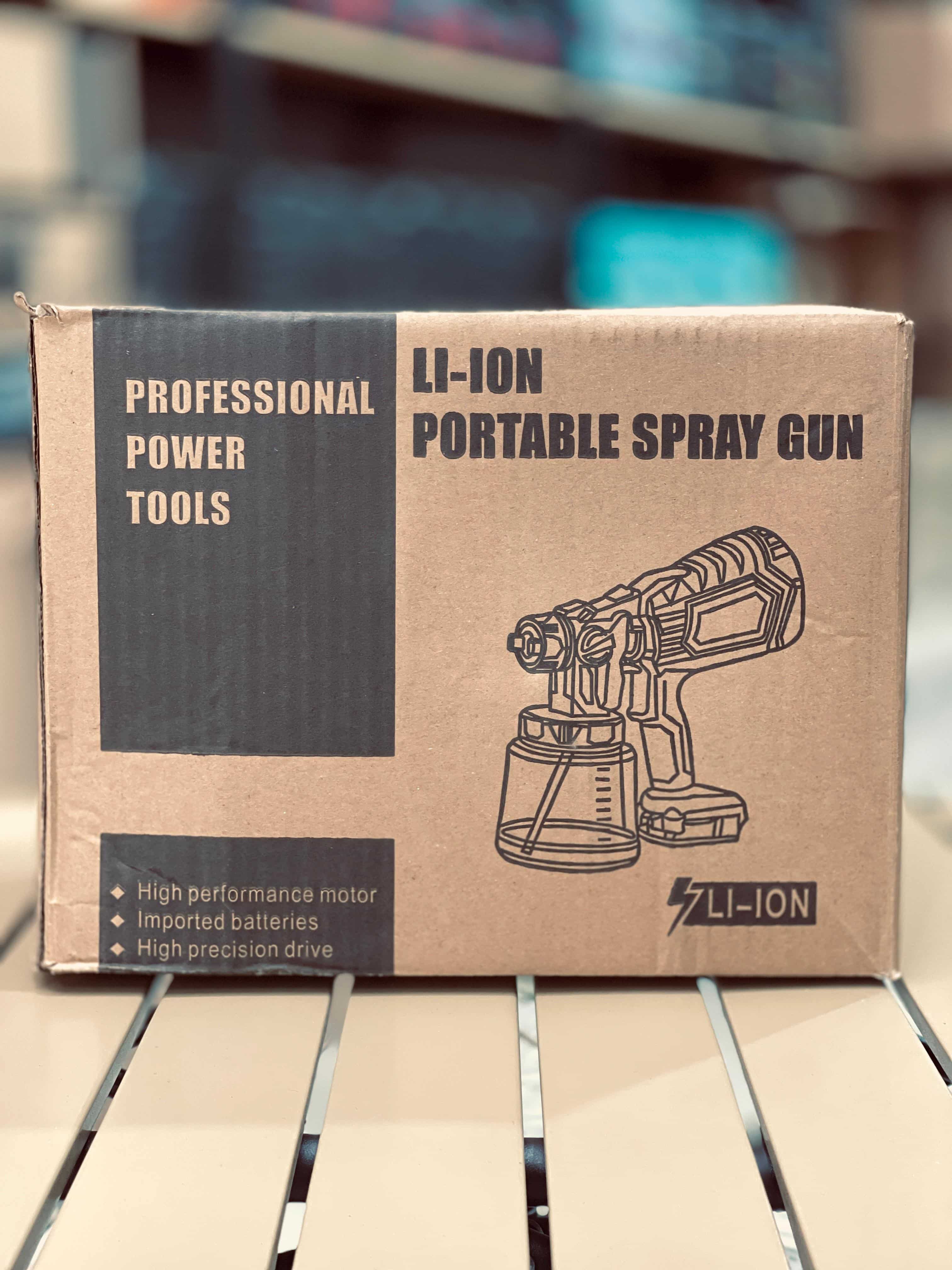 DEWALT 88V Cordless Paint Spray Gun – Portable Electric Spray Painter | 2 Batteries | 1000ml Tank