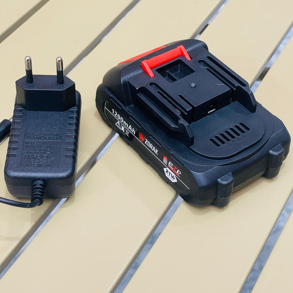 ZORAK Cordless High-Pressure Car Washer – 2 Batteries | Foam Cannon | Portable Jet Cleaning Kit